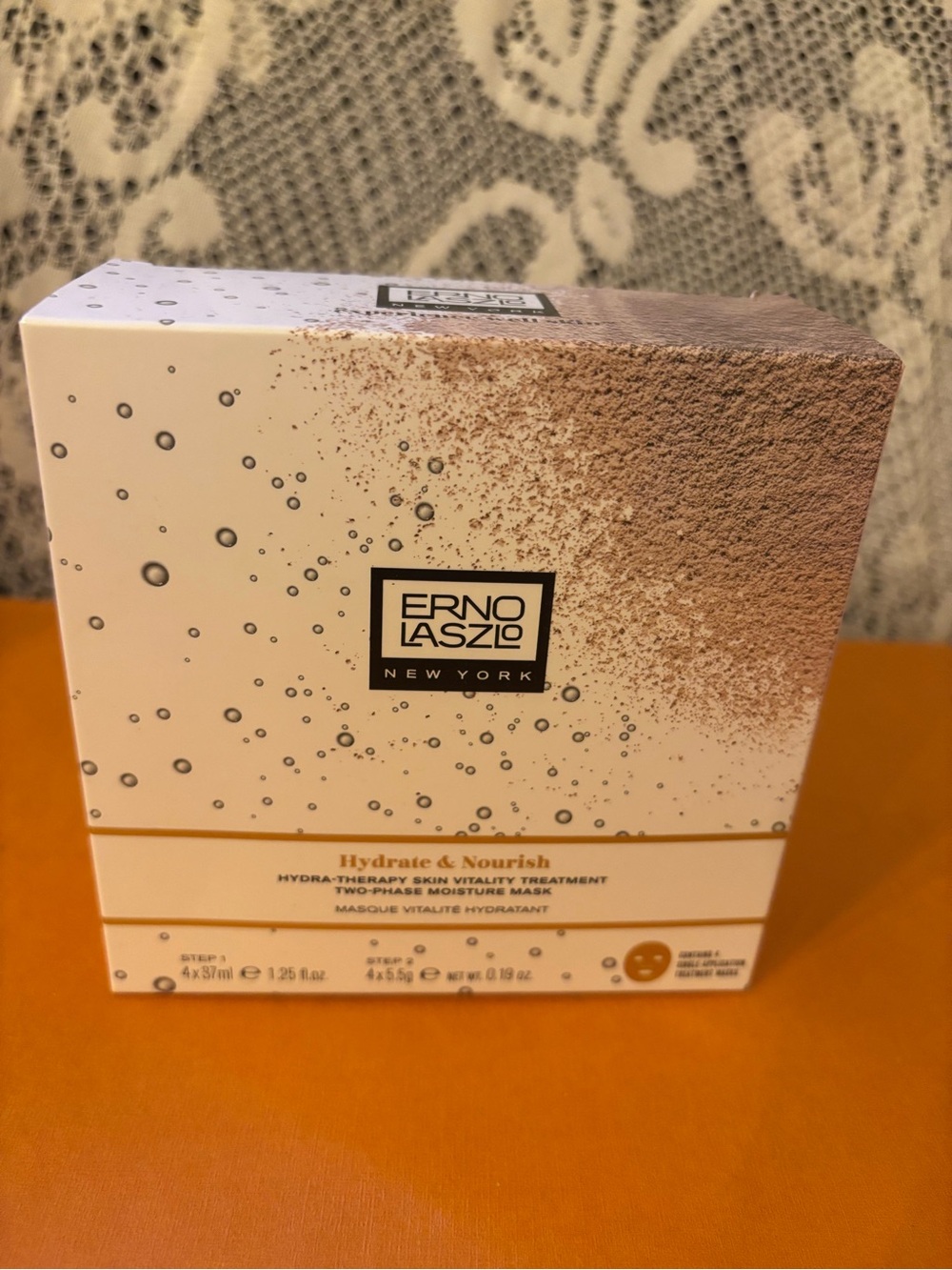 NIB Erno Laszlo hydrate & nourish Hydra therapy skin vitality treatment mask